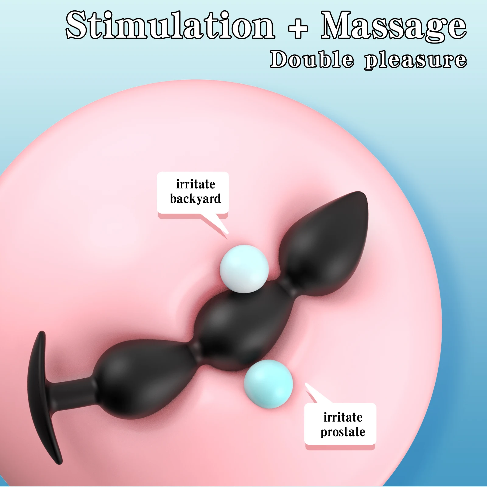 Wearable Anal Plugs With Steel Balls Anal Beads Butt Plug Fake Dildo Analplug Buttplug Butplug Adult 18 Sex Toy For Male Female Wearable Anal Plugs With Steel Balls Anal Beads Butt Plug Fake Dildo Analplug Buttplug Butplug Adult 18 Sex Toy For Male Female