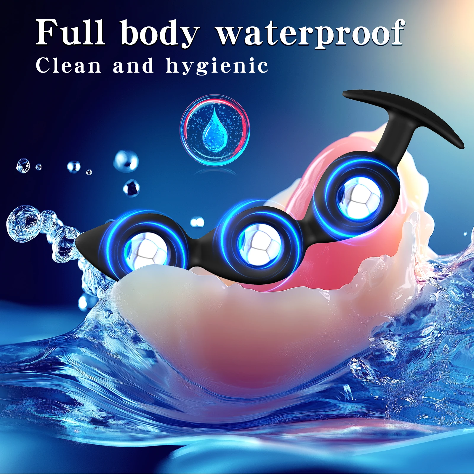 Wearable Anal Plugs With Steel Balls Anal Beads Butt Plug Fake Dildo Analplug Buttplug Butplug Adult 18 Sex Toy For Male Female Wearable Anal Plugs With Steel Balls Anal Beads Butt Plug Fake Dildo Analplug Buttplug Butplug Adult 18 Sex Toy For Male Female