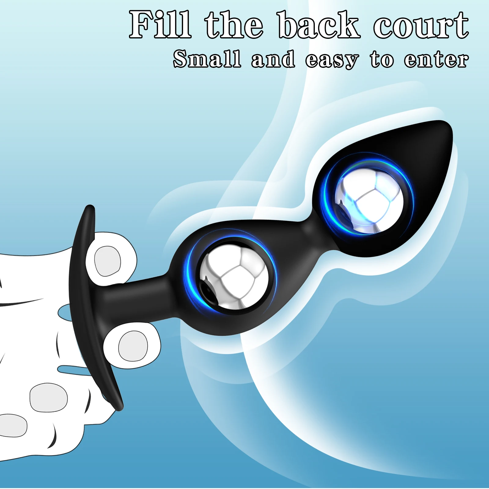 Wearable Anal Plugs With Steel Balls Anal Beads Butt Plug Fake Dildo Analplug Buttplug Butplug Adult 18 Sex Toy For Male Female Wearable Anal Plugs With Steel Balls Anal Beads Butt Plug Fake Dildo Analplug Buttplug Butplug Adult 18 Sex Toy For Male Female