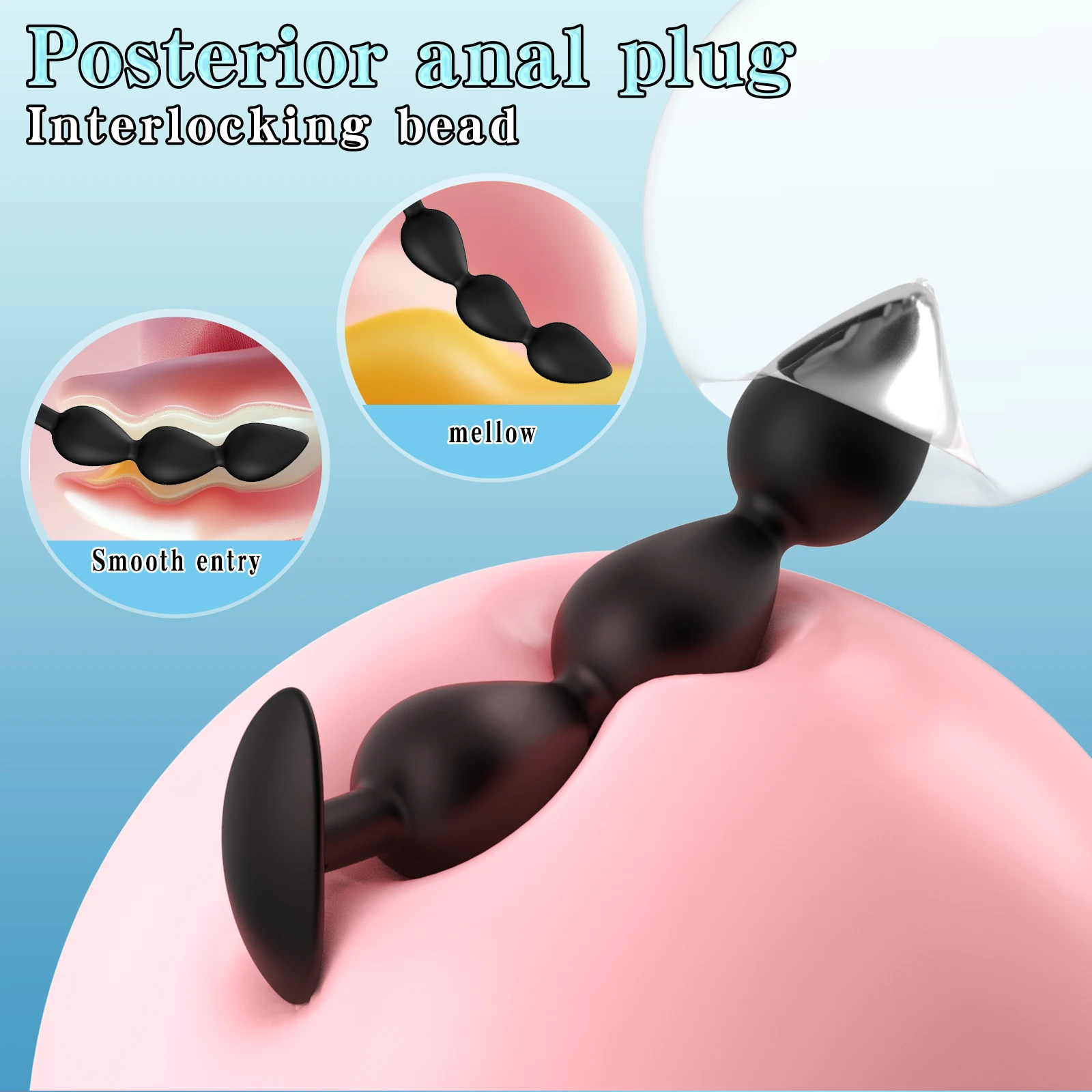 Wearable Anal Plugs With Steel Balls Anal Beads Butt Plug Fake Dildo Analplug Buttplug Butplug Adult 18 Sex Toy For Male Female Wearable Anal Plugs With Steel Balls Anal Beads Butt Plug Fake Dildo Analplug Buttplug Butplug Adult 18 Sex Toy For Male Female