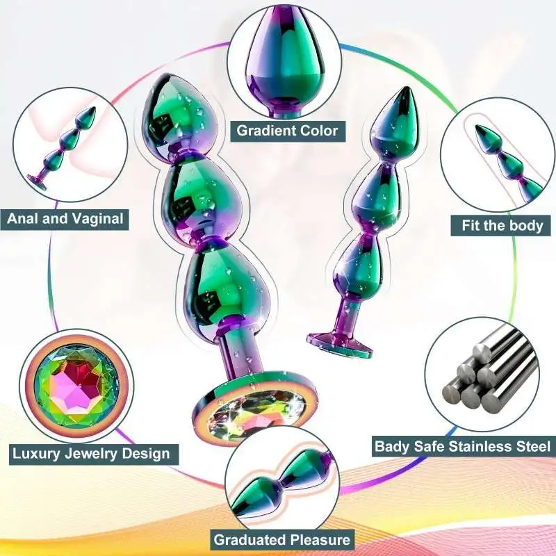Metal Anal Beads Balls Butt Plug Sex Toy for Women Annals Consolador Buttplug Dildo Sextoy Fun Toys Sext Analplug Sexy Adult Man Metal Anal Beads Balls Butt Plug Sex Toy for Women Annals Consolador Buttplug Dildo Sextoy Fun Toys Sext Analplug Sexy Adult Man