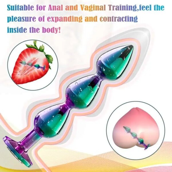 Metal Anal Beads Balls Butt Plug Sex Toy for Women Annals Consolador Buttplug Dildo Sextoy Fun Toys Sext Analplug Sexy Adult Man - Image 3