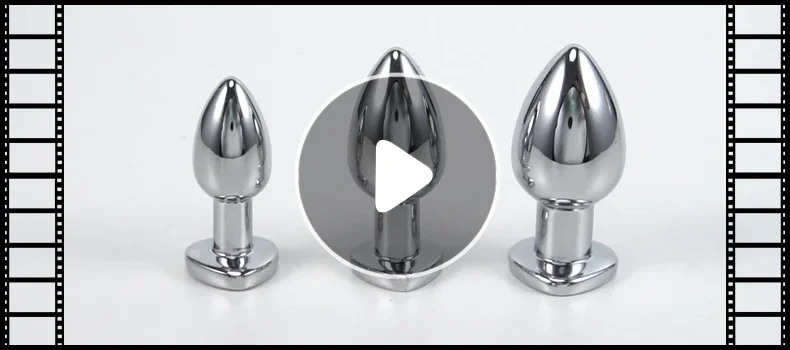 Glowing Vibrating Anal Plug RGB Light APP Control Anal Vibrator Bright Metal Butt Plug Bluetooth Vibration Dildo Adult Sex Toys