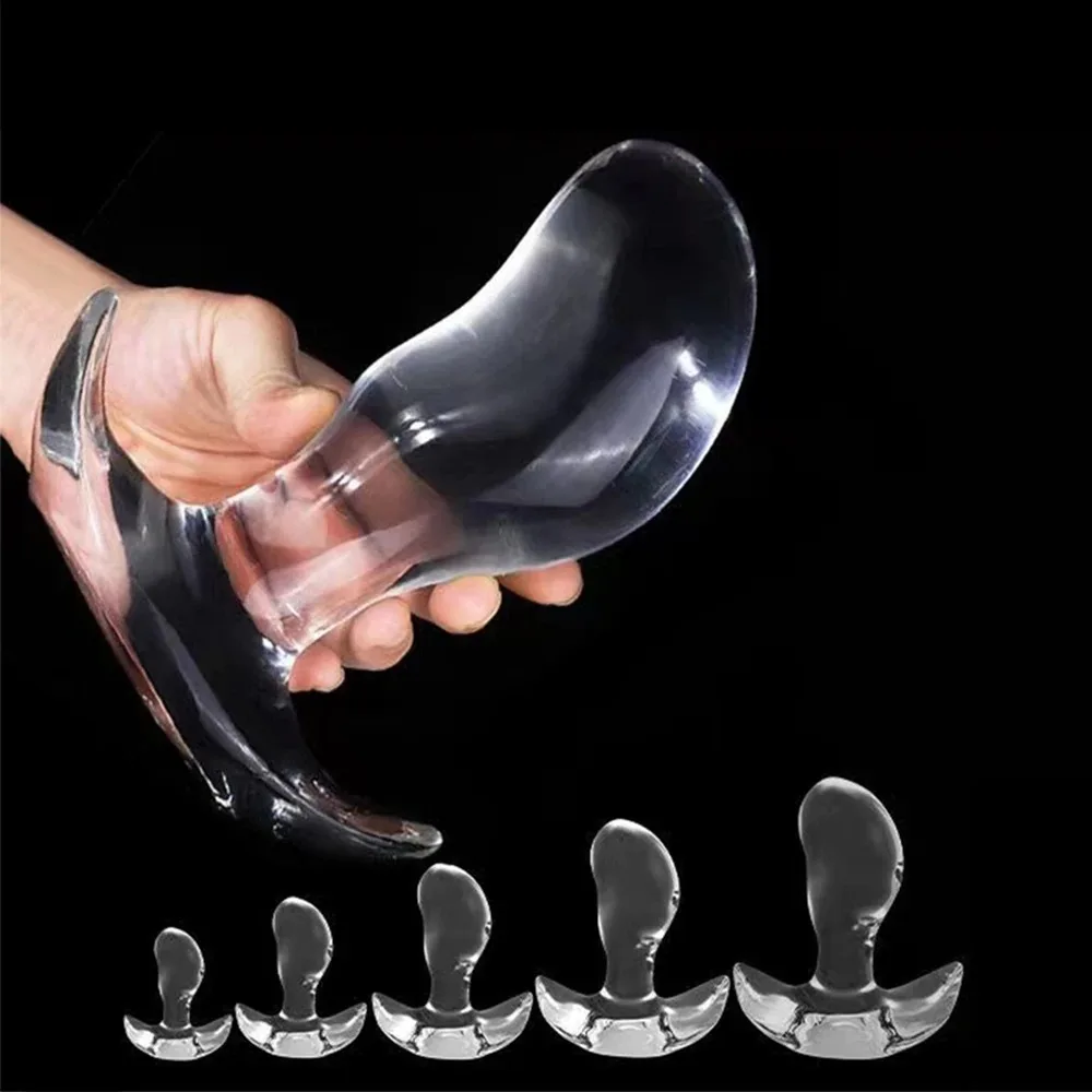 6 Sizes Large Butt Anal Plug Men Soft Jelly Dildo Gay Anal Sex Toys For Women Vagina Anus Dilators Extender Adult 18+ Products