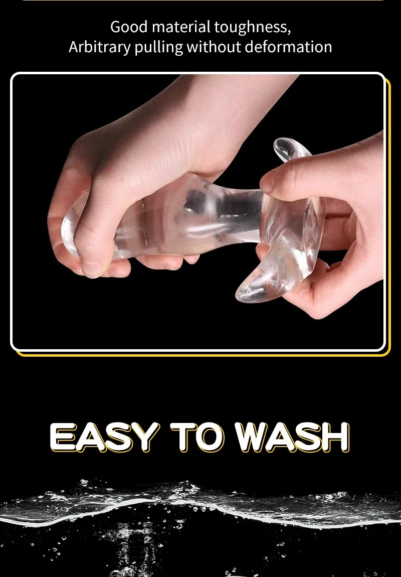 6 Sizes Large Butt Anal Plug Men Soft Jelly Dildo Gay Anal Sex Toys For Women Vagina Anus Dilators Extender Adult 18+ Products
