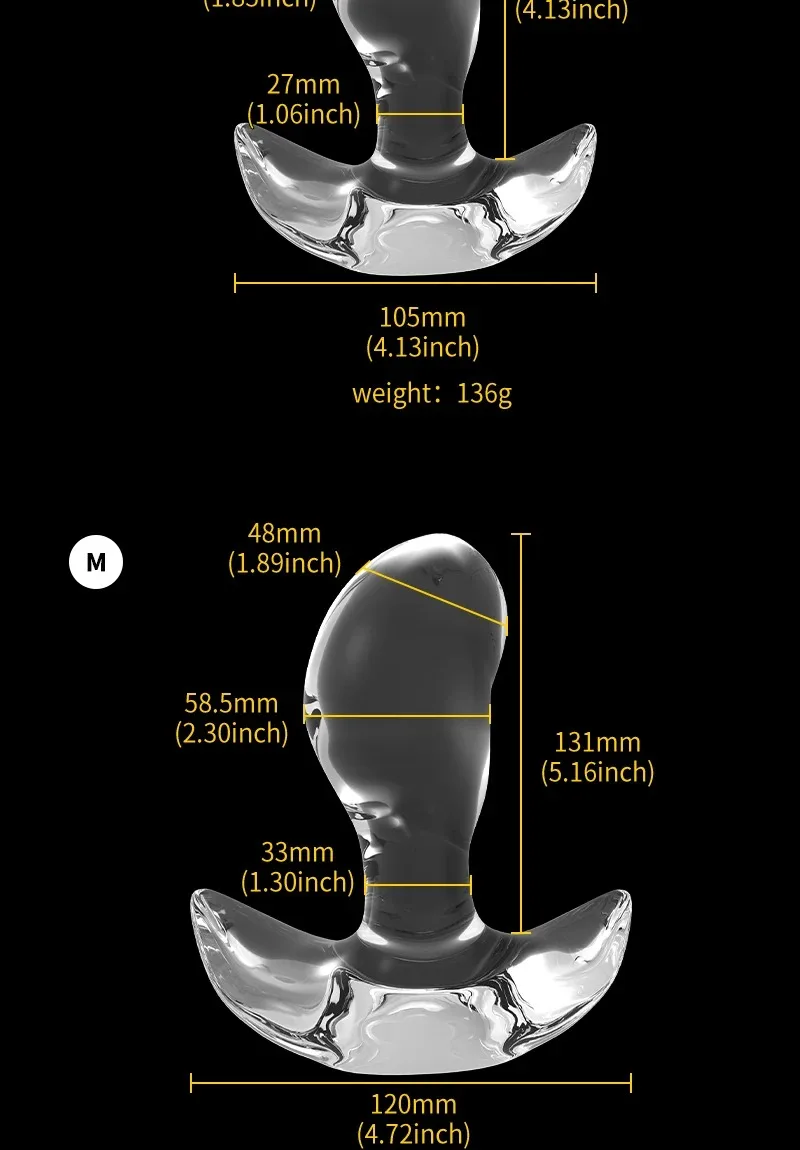 6 Sizes Large Butt Anal Plug Men Soft Jelly Dildo Gay Anal Sex Toys For Women Vagina Anus Dilators Extender Adult 18+ Products