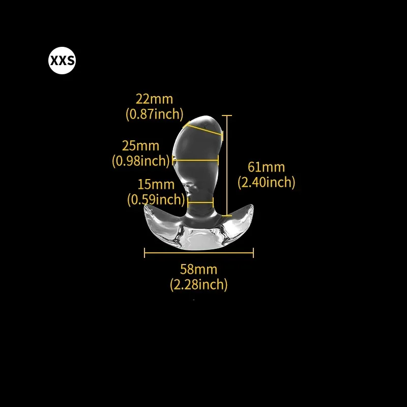 6 Sizes Large Butt Anal Plug Men Soft Jelly Dildo Gay Anal Sex Toys For Women Vagina Anus Dilators Extender Adult 18+ Products