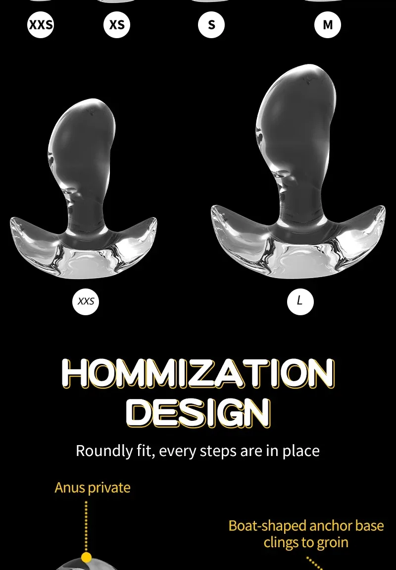 6 Sizes Large Butt Anal Plug Men Soft Jelly Dildo Gay Anal Sex Toys For Women Vagina Anus Dilators Extender Adult 18+ Products