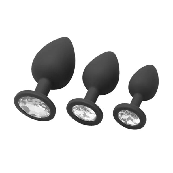 S/M/L New Anal Toy Plug Butt Women/Men Soft Silicone Round Shaped Erotic Bullet Anal Plug Bullet Gay Sex Toys for Adults Toys - Image 5