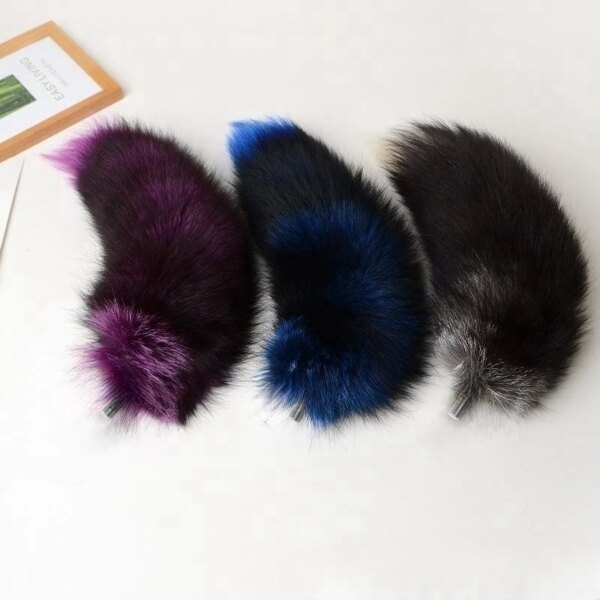 BDSM Butt Plug Anal Sex Toys with Separable Cosplay Dye Fox Tail for  Couple Bondage Adult Party Games Flirting Sexy Shop - Image 2