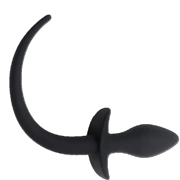 Silicone Dog Tail Anal Plug Tail Butt Plug Sex Toys for Women Men Vibrator Slave Games SM Erotic Toy G-spot Massage Sex Products - Image 2