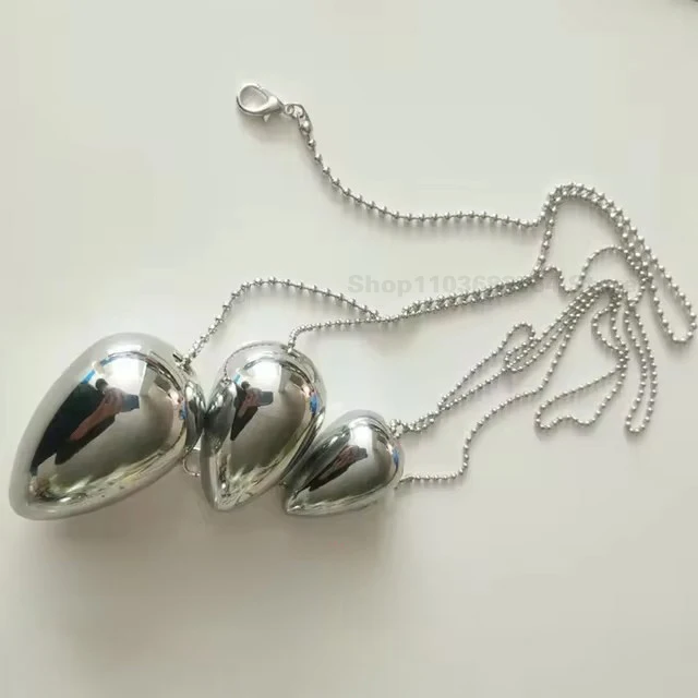 7 Size Stainless Steel Anal Balls Big Expansion Butt Plug For Man Women Masturbator Vagina Ass Plug Ball Egg Anal Beads Sex Toy