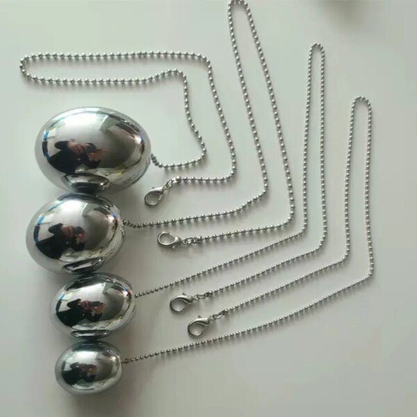 7 Size Stainless Steel Anal Balls Big Expansion Butt Plug For Man Women Masturbator Vagina Ass Plug Ball Egg Anal Beads Sex Toy - Image 5