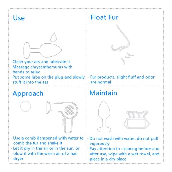 Adult Erotic Anal Sex Toys Separable Metal Anal Plug Fox Tail Accessories for Couples Cosplay Expansion Anus Flirting Sex Shop - Image 6