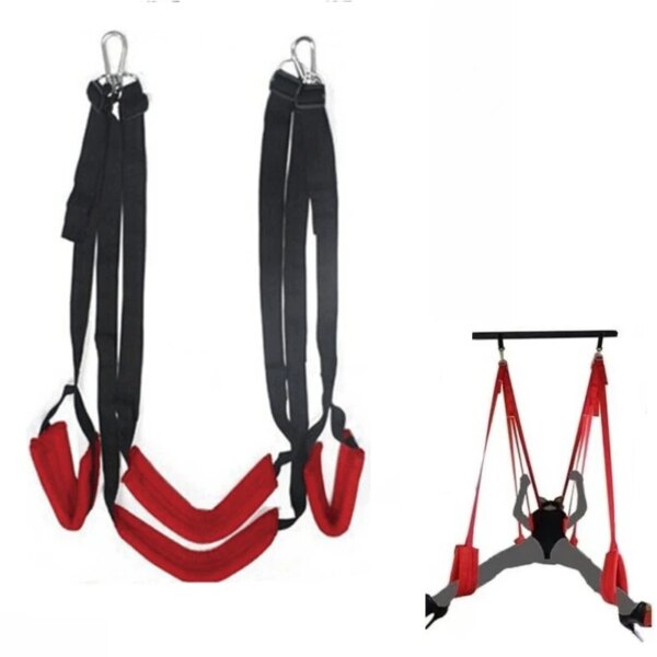 Sex Toys For Couples Erotic Product Sex Swing No Vibrators Furniture BDSM Fetish Bondage Adult Games Chairs Hanging Door Swings - Image 2