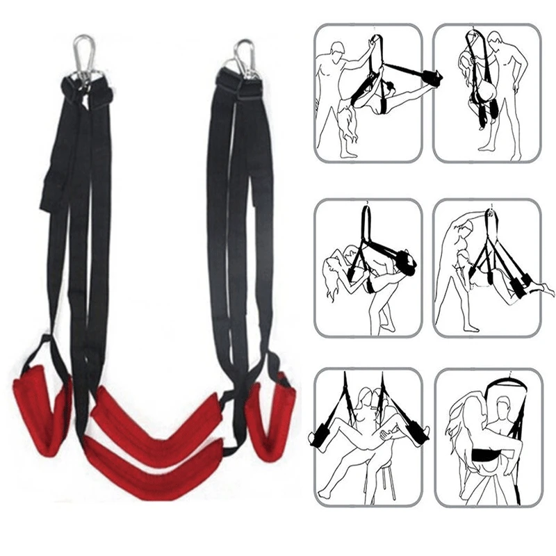 Sex Toys For Couples Erotic Product Sex Swing No Vibrators Furniture BDSM Fetish Bondage Adult Games Chairs Hanging Door Swings