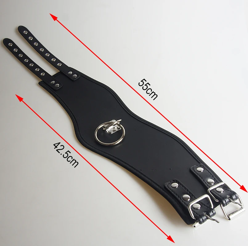 BDSM Slave Posture Collar,Leather Tall Choker Submissive,Leather Neck Harness Bondage Restraints,Restriction,Sex Toys for Couple BDSM Slave Posture Collar,Leather Tall Choker Submissive,Leather Neck Harness Bondage Restraints,Restriction,Sex Toys for Couple