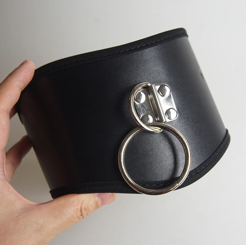 BDSM Slave Posture Collar,Leather Tall Choker Submissive,Leather Neck Harness Bondage Restraints,Restriction,Sex Toys for Couple BDSM Slave Posture Collar,Leather Tall Choker Submissive,Leather Neck Harness Bondage Restraints,Restriction,Sex Toys for Couple