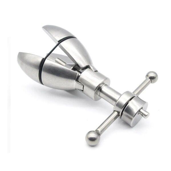 Stainless Steel Anal Dilator Ass Expanding Chastity Device Butt Plug Lock Anus Anal Sex Toys For Women Men Couples Adult Supply - Image 6