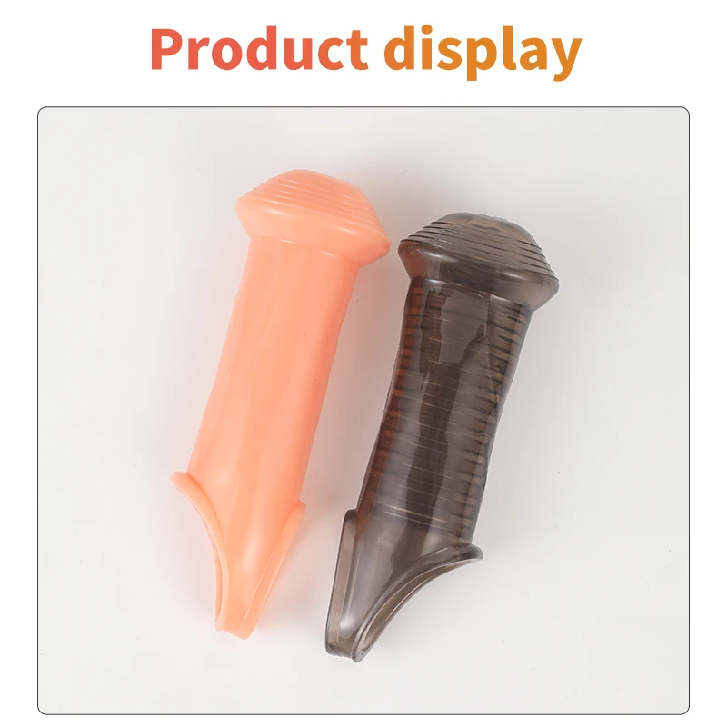 Silicone Penis Ring Delay Ejaculation Super Small Chastity Cage with Anti-off Ring Cock Sleeve Ball Stretcher Bdsm Male Sex Toys