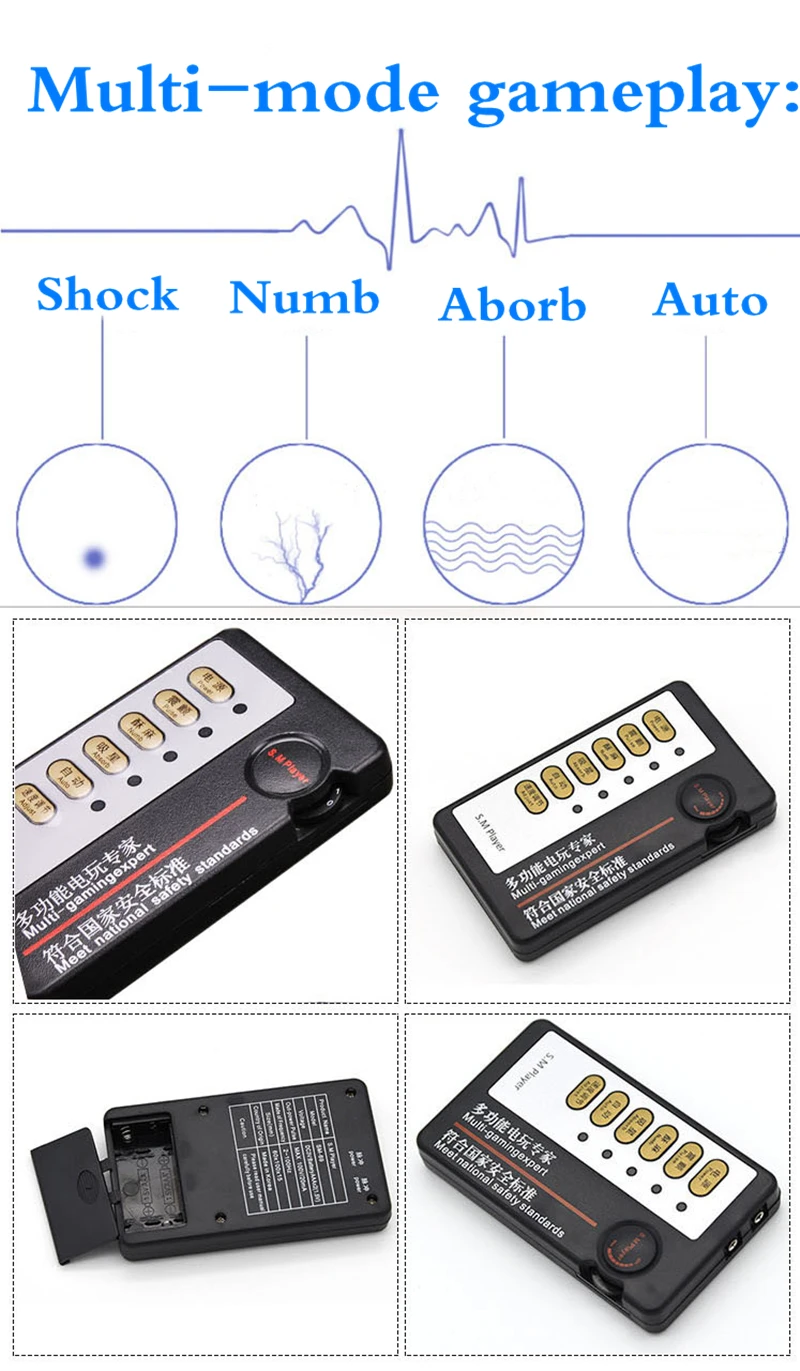 Electric Chastity Cage,Testicle Electrostimulation Penis Extender,BDSM Electro Sex for Men,E-stim Cockring,Electro Shock Scrotum