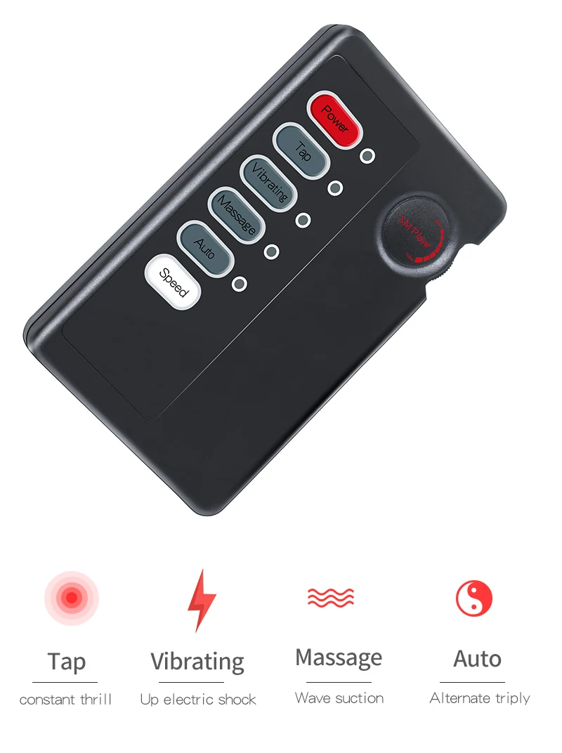 Electric Chastity Cage,Testicle Electrostimulation Penis Extender,BDSM Electro Sex for Men,E-stim Cockring,Electro Shock Scrotum