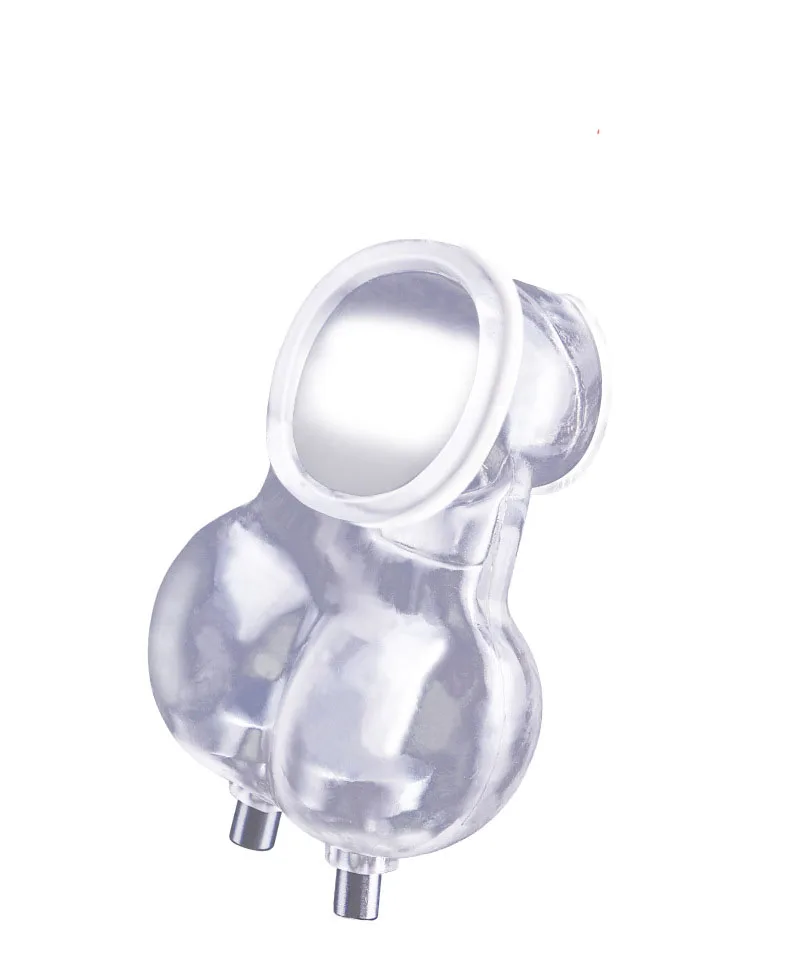 Electric Chastity Cage,Testicle Electrostimulation Penis Extender,BDSM Electro Sex for Men,E-stim Cockring,Electro Shock Scrotum