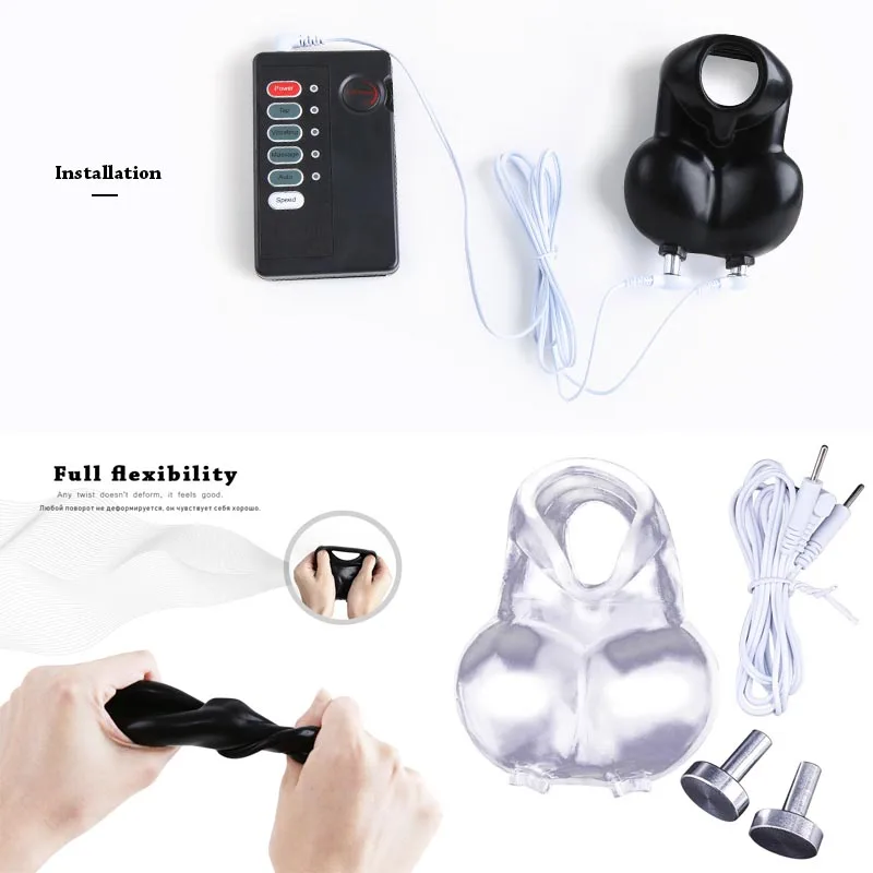 Electric Chastity Cage,Testicle Electrostimulation Penis Extender,BDSM Electro Sex for Men,E-stim Cockring,Electro Shock Scrotum Electric Chastity Cage,Testicle Electrostimulation Penis Extender,BDSM Electro Sex for Men,E-stim Cockring,Electro Shock Scrotum