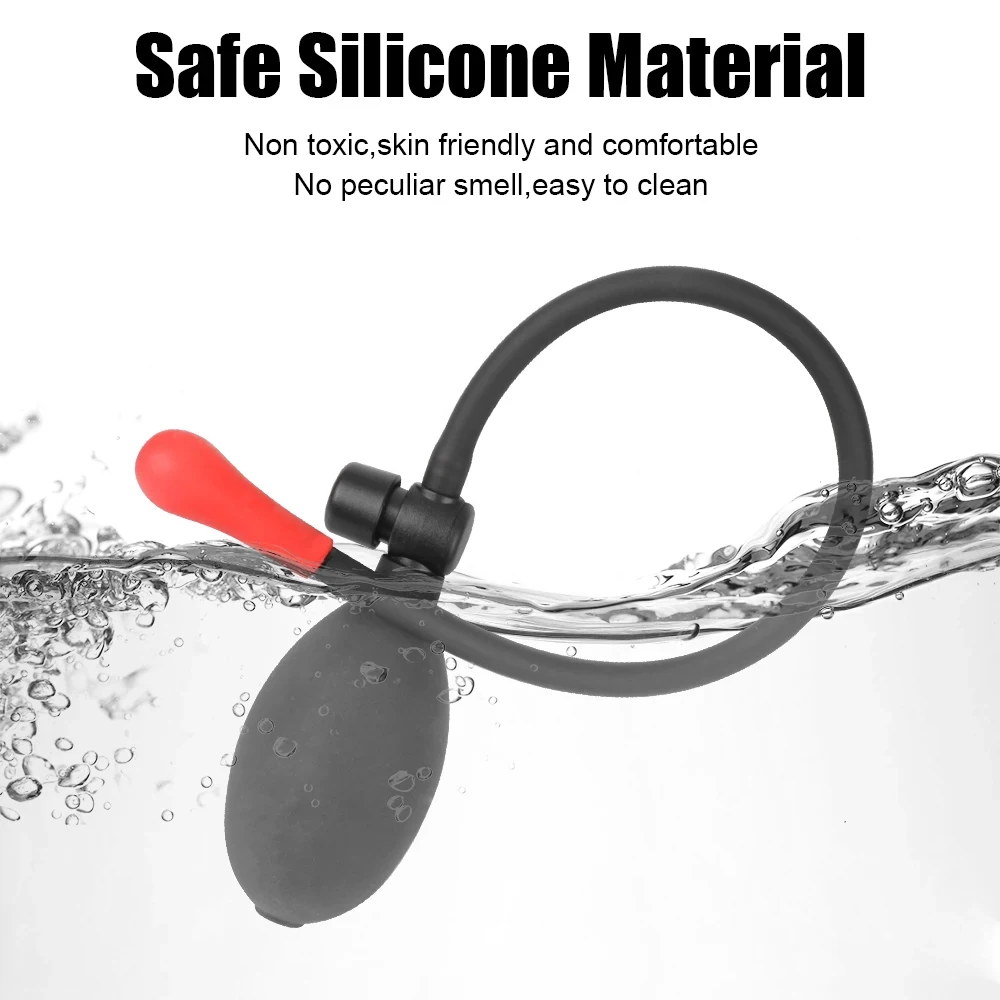 Inflatable Anal Plug Dildo Vagina Anus Dilator Expandable Butt Plugs Bdsm Adult Game Sex Toy for Women Men Gay Prostate Massager
