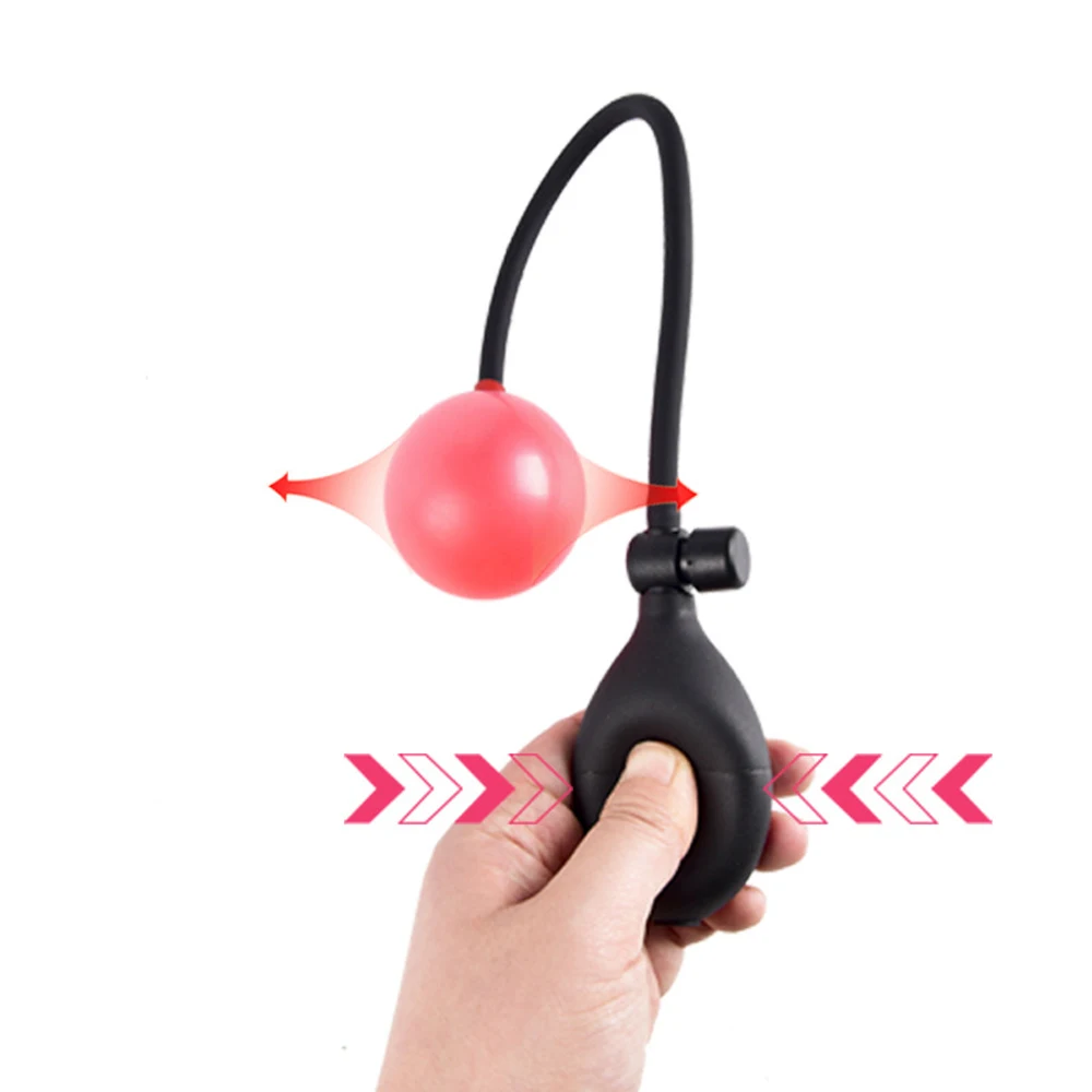 Inflatable Anal Plug Dildo Vagina Anus Dilator Expandable Butt Plugs Bdsm Adult Game Sex Toy for Women Men Gay Prostate Massager